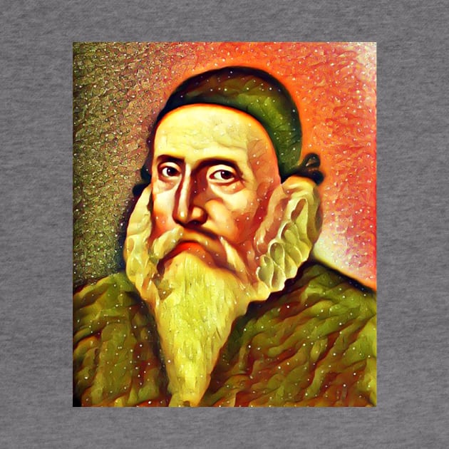 John Dee snow Portrait | John Dee Artwork 15 by JustLit